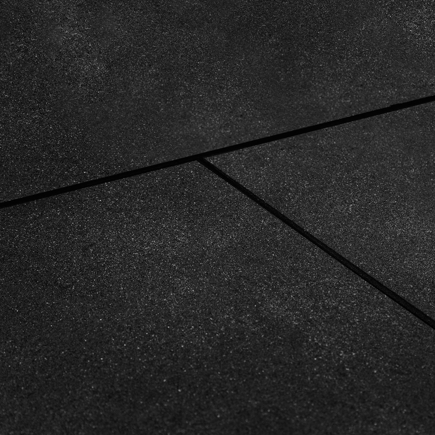 NNEDSZ 10mm Commercial Bevelled Edge Rubber Gym Tile Mat (1m x 1m)