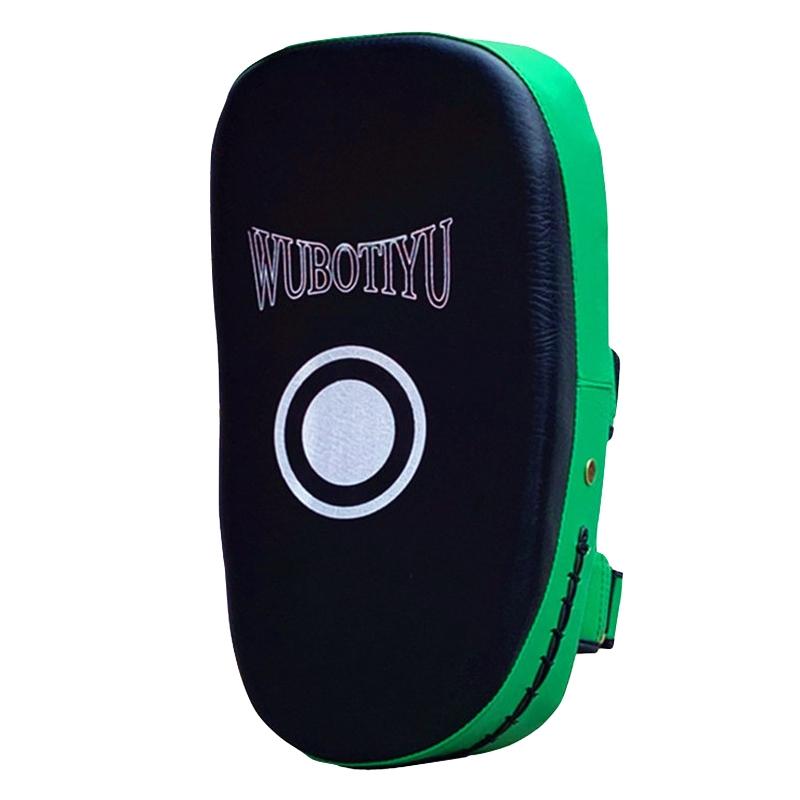 NNEDSZ Thickened Professional Taekwondo Foot Target For Boxing And Sanda Training - Wb Green Edge
