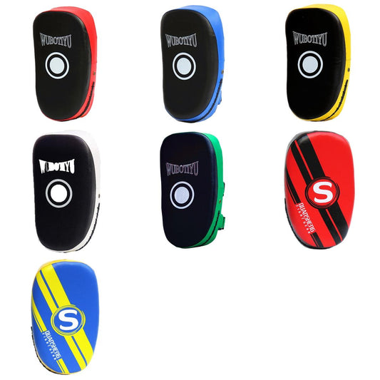 NNEDSZ Thickened Professional Taekwondo Foot Target For Boxing And Sanda Training - Wb Green Edge